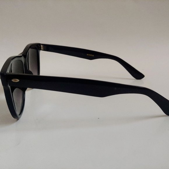 NWT True Vintage 90's Acetate Large Way fair Like Sport Sunglasses (S.Black) - Picture 2 of 4